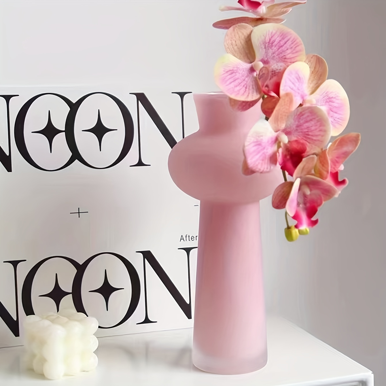 Elegant Nordic-Inspired Glass  - Glass Vase Nordic 리뷰 및 가격