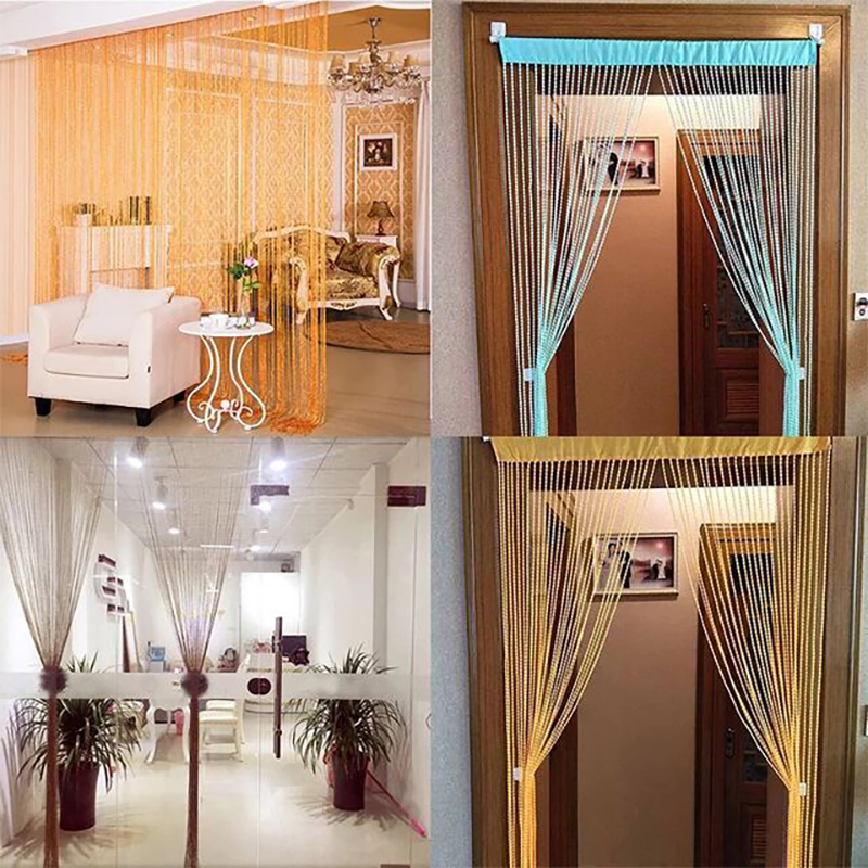 Multi-color Thread Line Curtai - Home Decor Window Blinds 리뷰 및 가격
