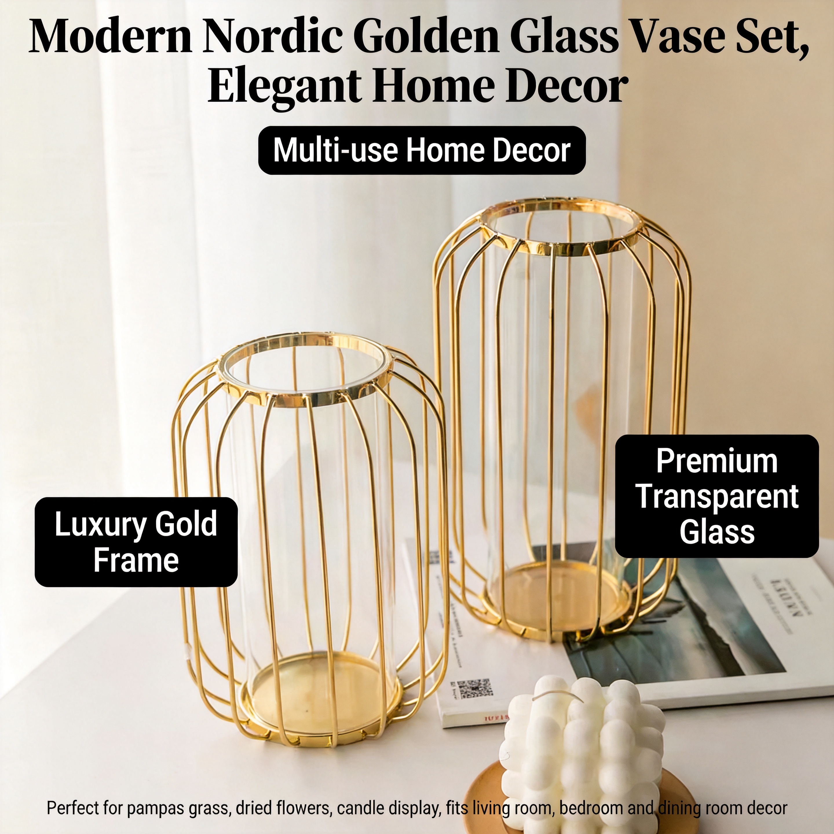 Retro Iron Art Vase Nordic Wro - Glass Vase Nordic 리뷰 및 가격