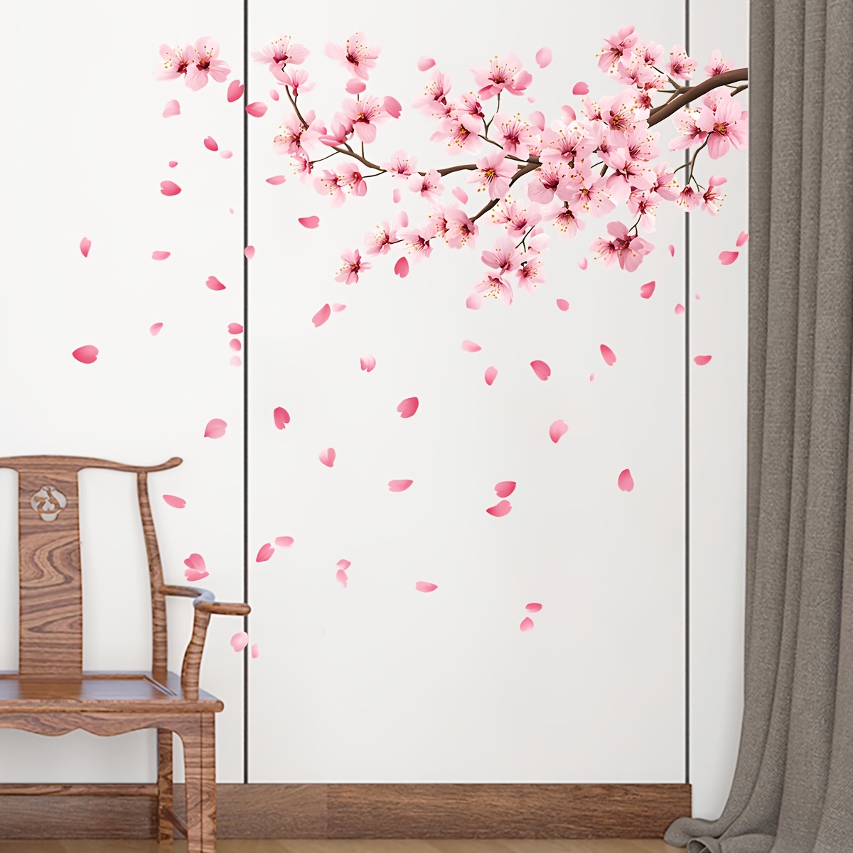 Large Cherry Blossom Tree Wall - Home Decor Aesthetic Pinterest 리뷰 및 가격