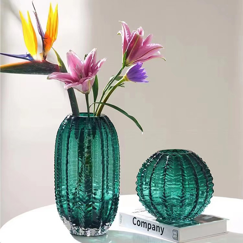 Nordic Modern Cactus Glass Vas - Glass Vase Nordic 리뷰 및 가격