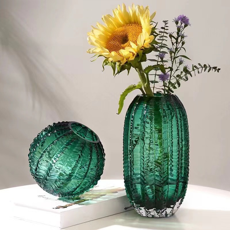Nordic Modern Cactus Glass Vas - Glass Vase Nordic 리뷰 및 가격