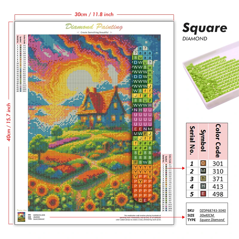 City Landscape Diamond Paintin - Home Decor Dubai 리뷰 및 가격