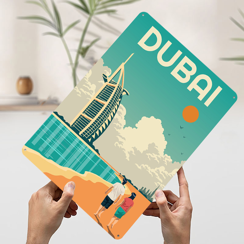 Dubai Travel Printed Poster Cu - Home Decor Dubai 리뷰 및 가격
