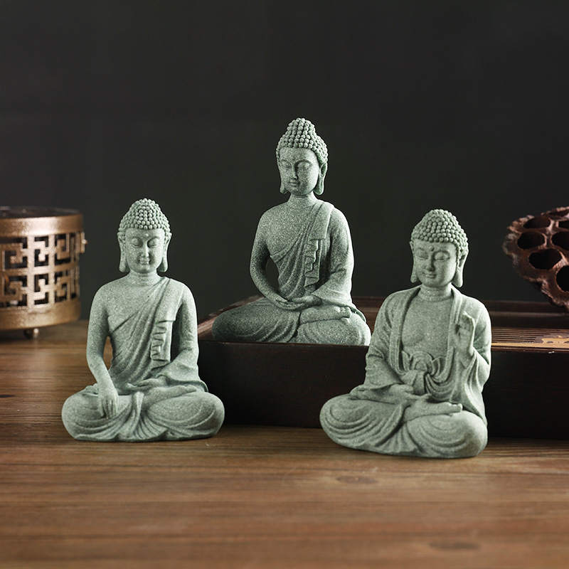Chinese Zen Sitting Buddha Fig - Home Decor Zen 리뷰 및 가격