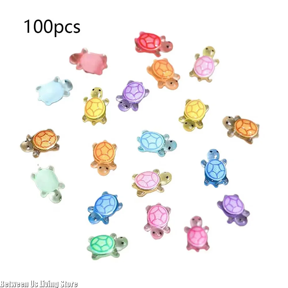 100Pcs Mini Resin Turtles Nigh - Home Decor Aesthetic Pinterest 리뷰 및 가격