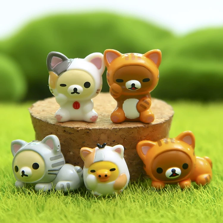 5pcs Rilakkuma Action Figures  - Home Decor On Sale 리뷰 및 가격