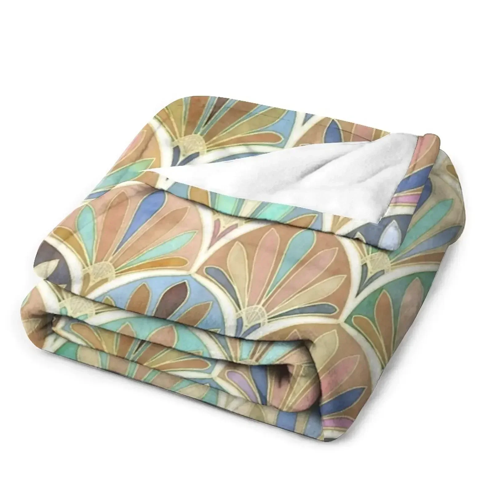 Autumn Neutrals Vintage Twenti - Neutral Throw Blanket 리뷰 및 가격