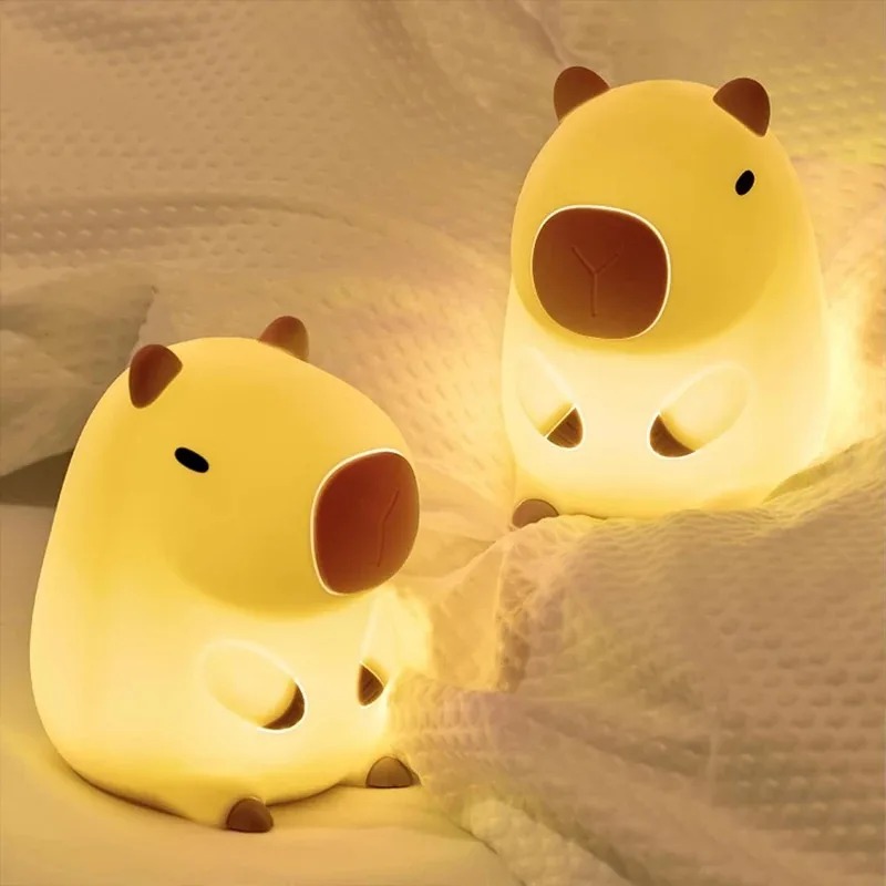 Cute Pet Capybara Night Light  - Home Decor On Sale 리뷰 및 가격