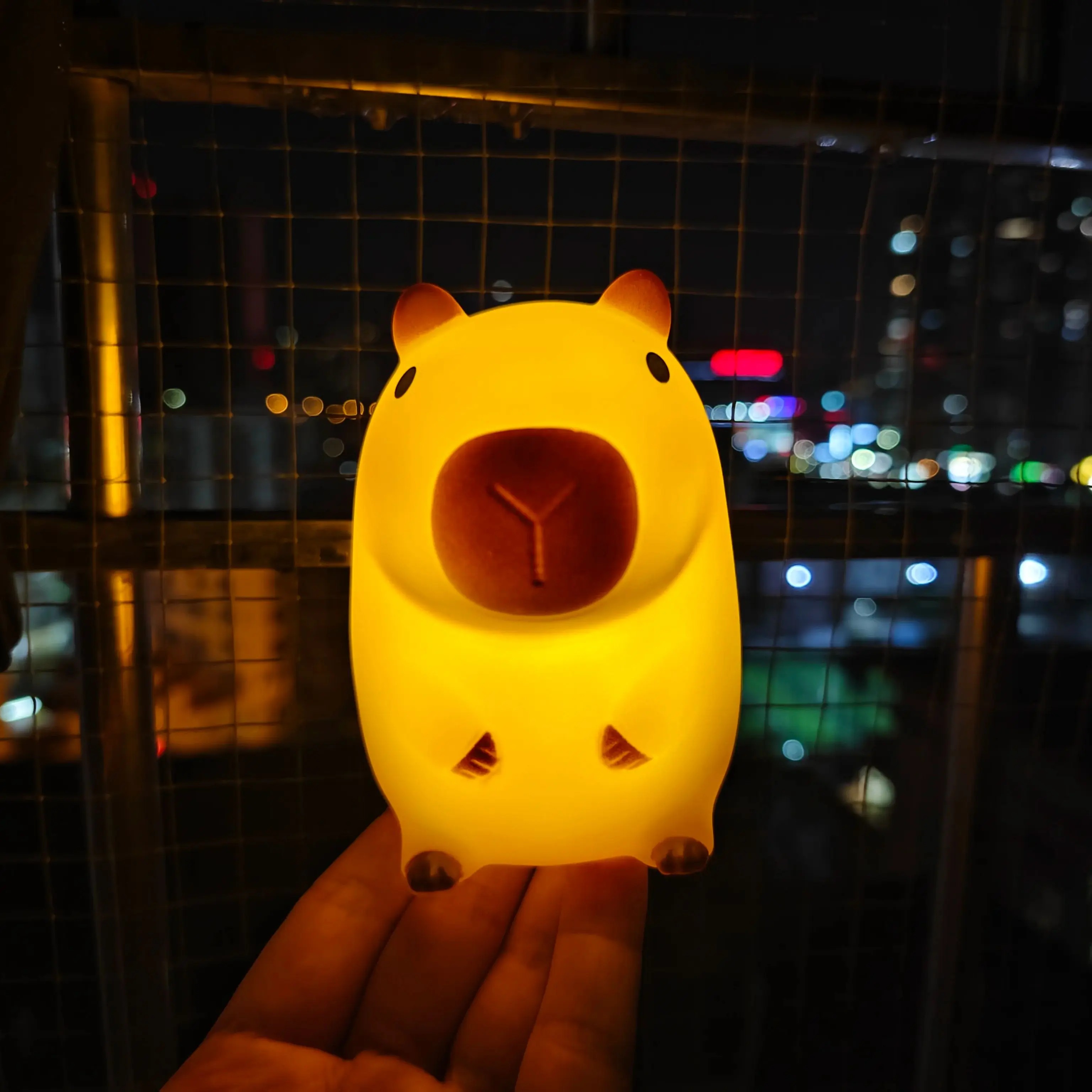 Cute Pet Capybara Night Light  - Home Decor On Sale 리뷰 및 가격