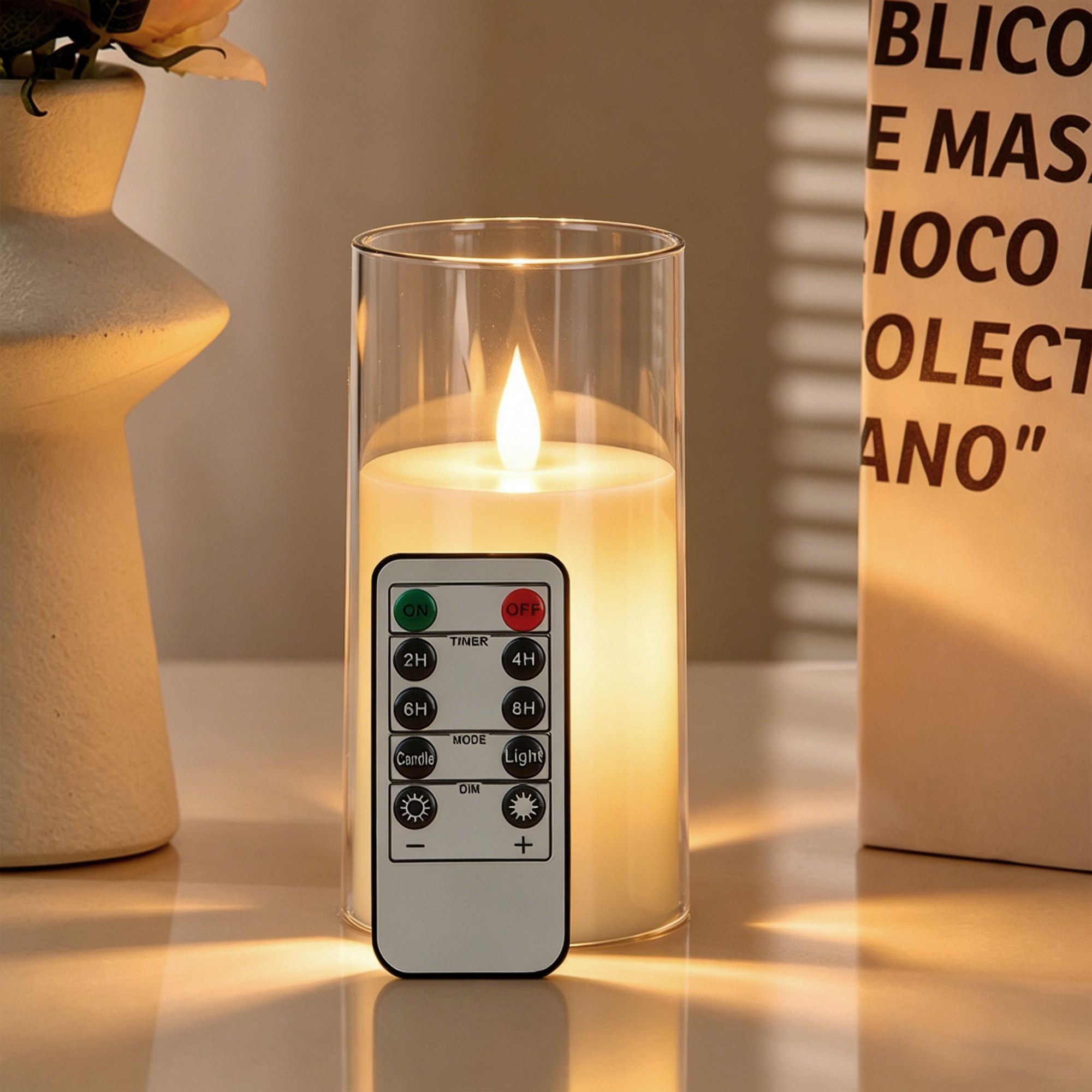 3-Piece LED Flame-Free Candle  - Home Decor Zen 리뷰 및 가격
