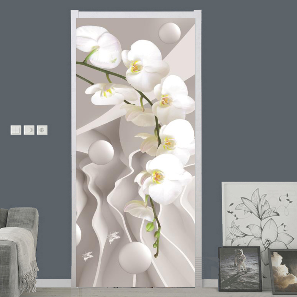 White Rose Flower Wallpaper Fo - Home Decor On Sale 리뷰 및 가격