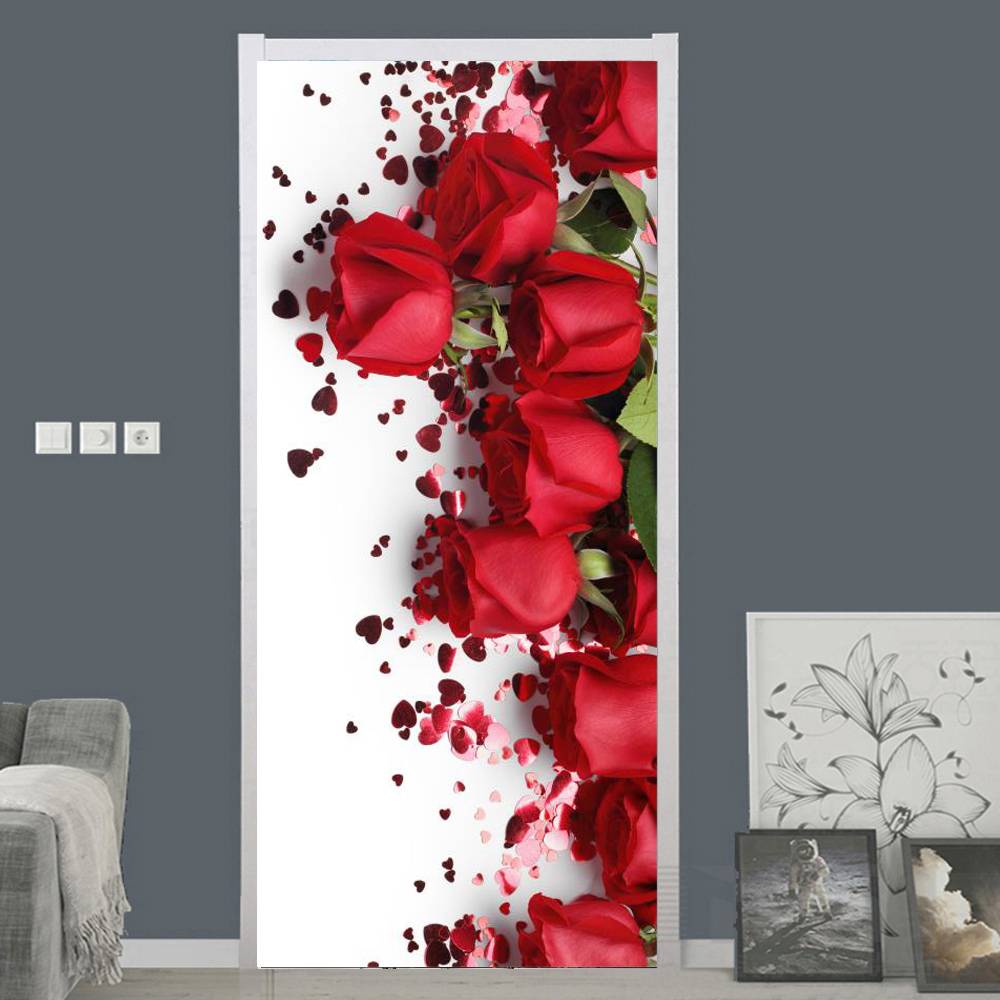 White Rose Flower Wallpaper Fo - Home Decor On Sale 리뷰 및 가격