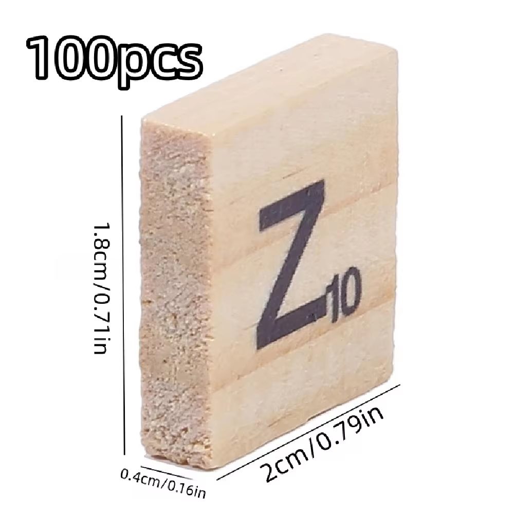 100pcs english letter Wood Til - Wooden Letter Sign 리뷰 및 가격
