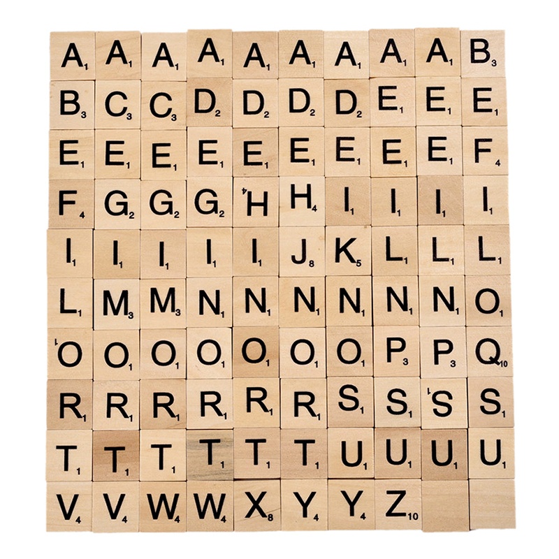 100pcs english letter Wood Til - Wooden Letter Sign 리뷰 및 가격