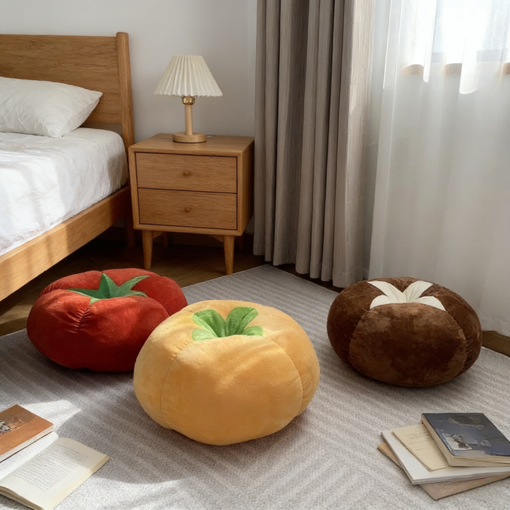 Thickened Cushion with Tomato- - Home Decor Aesthetic Pinterest 리뷰 및 가격