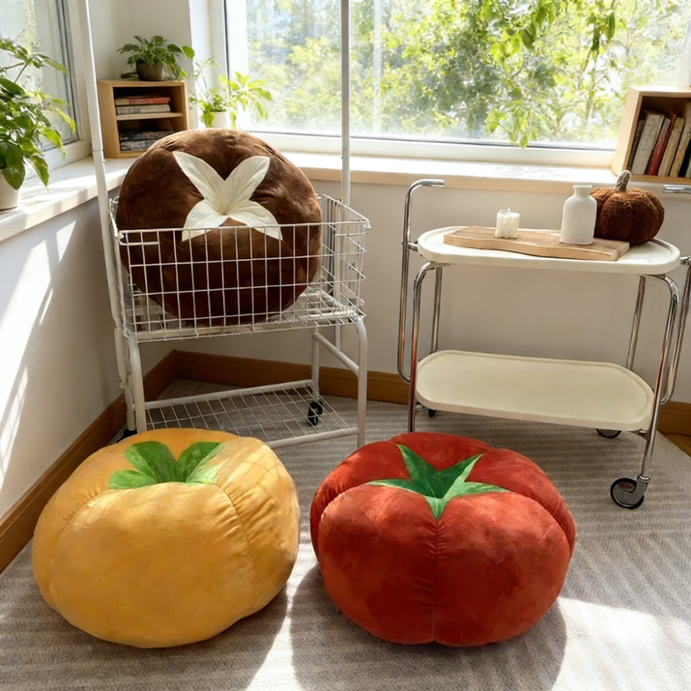 Thickened Cushion with Tomato- - Home Decor Aesthetic Pinterest 리뷰 및 가격