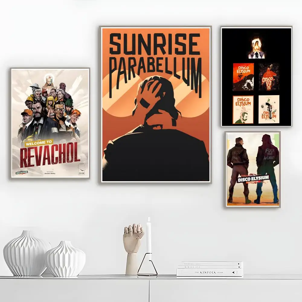 D-Disco Elysium ZA Poster Stic - Home Decor Za 리뷰 및 가격